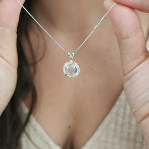 CUSTOM MADE Keepsake Resin Necklace - 925 Sterling Silver FJD$