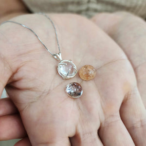 CUSTOM MADE Keepsake Resin Necklace - 925 Sterling Silver FJD$