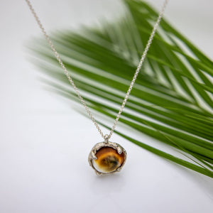 READY TO SHIP Free Flow Shell Necklace - 925 Sterling Silver l FJD$