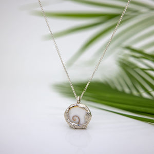 READY TO SHIP Free Flow Shell Necklace - 925 Sterling Silver l FJD$