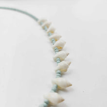 Load image into Gallery viewer, READY TO SHIP Bead &amp; Shell Choker Necklace - 925 Sterling Silver FJD$
