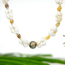 Load image into Gallery viewer, CONTACT US TO RECREATE THIS SOLD OUT STYLE Civa Fiji Pearl &amp; Shell Necklace - 925 Sterling Silver FJD$
