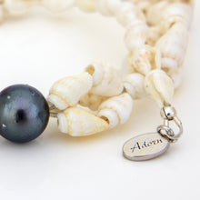 Load image into Gallery viewer, READY TO SHIP Civa Fiji Pearl &amp; Shell Necklace - 925 Sterling Silver FJD$
