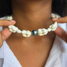 Load image into Gallery viewer, READY TO SHIP Civa Fiji Pearl &amp; Shell Necklace - 925 Sterling Silver FJD$
