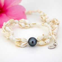 Load image into Gallery viewer, READY TO SHIP Civa Fiji Pearl &amp; Shell Necklace - 925 Sterling Silver FJD$
