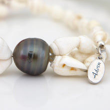 Load image into Gallery viewer, READY TO SHIP Civa Fiji Pearl &amp; Shell Necklace - 925 Sterling Silver FJD$
