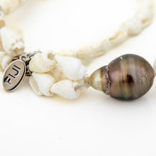 Load image into Gallery viewer, READY TO SHIP Civa Fiji Pearl &amp; Shell Necklace - 925 Sterling Silver FJD$
