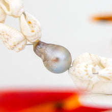 Load image into Gallery viewer, READY TO SHIP Civa Fiji Pearl Trio &amp; Shell Necklace - 925 Sterling Silver FJD$
