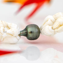 Load image into Gallery viewer, READY TO SHIP Civa Fiji Pearl Trio &amp; Shell Necklace - 925 Sterling Silver FJD$
