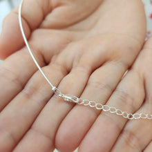 Load image into Gallery viewer, READY TO SHIP Snake Chain Necklace Stiff  - 925 Sterling Silver FJD$
