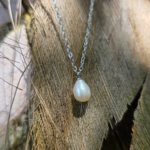 Load image into Gallery viewer, Freshwater Pearl Necklace - Stainless Steel FJD$

