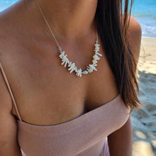 Load image into Gallery viewer, READY TO SHIP Civa Fiji Pearl Coral Necklace - 925 Sterling Silver FJD$
