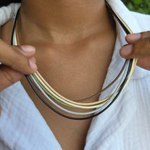 Load image into Gallery viewer, READY TO SHIP Nylon Necklace - Stainless Steel FJD$
