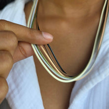 Load image into Gallery viewer, READY TO SHIP Nylon Necklace - Stainless Steel FJD$
