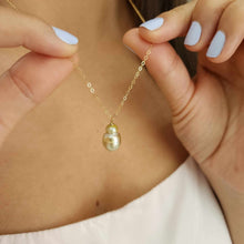 Load image into Gallery viewer, READY TO SHIP Civa Fiji Saltwater Pearl Necklace - 14k Gold Fill FJD$
