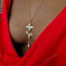 Load image into Gallery viewer, READY TO SHIP Civa Fiji Saltwater Pearl &amp; Mother of Pearl Necklace - 14k Gold Fill FJD$
