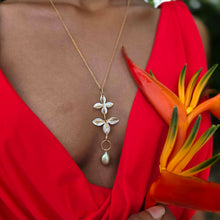 Load image into Gallery viewer, READY TO SHIP Civa Fiji Saltwater Pearl &amp; Mother of Pearl Necklace - 14k Gold Fill FJD$
