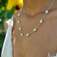 Load image into Gallery viewer, READY TO SHIP Freshwater Pearl Necklace - 925 Sterling Silver FJD$
