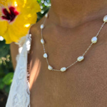 Load image into Gallery viewer, READY TO SHIP Freshwater Pearl Necklace - 925 Sterling Silver FJD$
