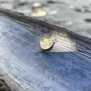 READY TO SHIP Cast Shell Pendant - 9k Solid Gold FJD$
