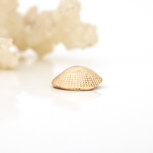 READY TO SHIP Cast Shell Pendant - 9k Solid Gold FJD$