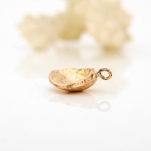 READY TO SHIP Cast Shell Pendant - 9k Solid Gold FJD$