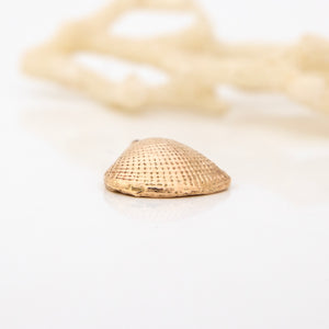 READY TO SHIP Cast Shell Pendant - 9k Solid Gold FJD$