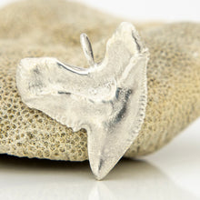 Load image into Gallery viewer, READY TO SHIP Tiger Shark Tooth Pendant - 925 Sterling Silver FJD$
