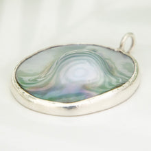 Load image into Gallery viewer, READY TO SHIP Bezel Set Mabe Pearl Pendant - 925 Sterling Silver FJD$
