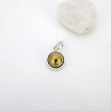 Load image into Gallery viewer, READY TO SHIP Civa Fiji Bezel Set Pearl Pendant - 925 Sterling Silver FJD$

