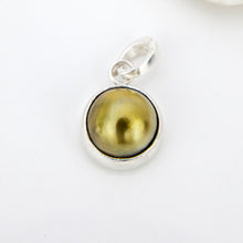 Load image into Gallery viewer, READY TO SHIP Civa Fiji Bezel Set Pearl Pendant - 925 Sterling Silver FJD$
