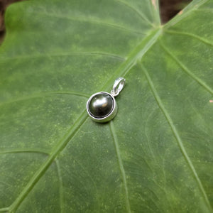 READY TO SHIP Civa Fiji Bezel Set Pearl Pendant - 925 Sterling Silver FJD$