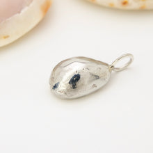 Load image into Gallery viewer, READY TO SHIP Cowrie Shell Pendant with Zirconia - 925 Sterling Silver FJD$

