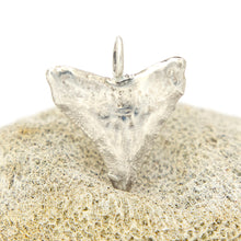 Load image into Gallery viewer, CONTACT US TO RECREATE THIS SOLD OUT STYLE Shark Tooth Pendant with Zirconia - 925 Sterling Silver FJD$

