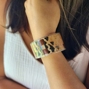 READY TO SHIP Pasifika Resin Cuff Bracelet FJD$
