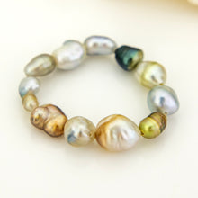 Load image into Gallery viewer, CONTACT US TO RECREATE THIS SOLD OUT STYLE Keshi Pearl Stretch Ring FJD$
