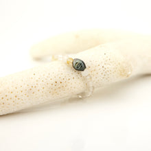 Load image into Gallery viewer, READY TO SHIP Keshi Pearl Stretch Ring with bead detail FJD$
