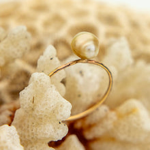 Load image into Gallery viewer, READY TO SHIP - Fiji Keshi Pearl Ring - 14k Gold Fill FJD$
