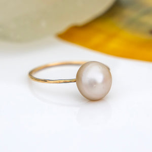 READY TO SHIP - Fiji Keshi Pearl Ring - 14k Gold Fill FJD$