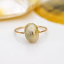 Load image into Gallery viewer, READY TO SHIP - Fiji Keshi Pearl Ring - 14k Gold Fill FJD$
