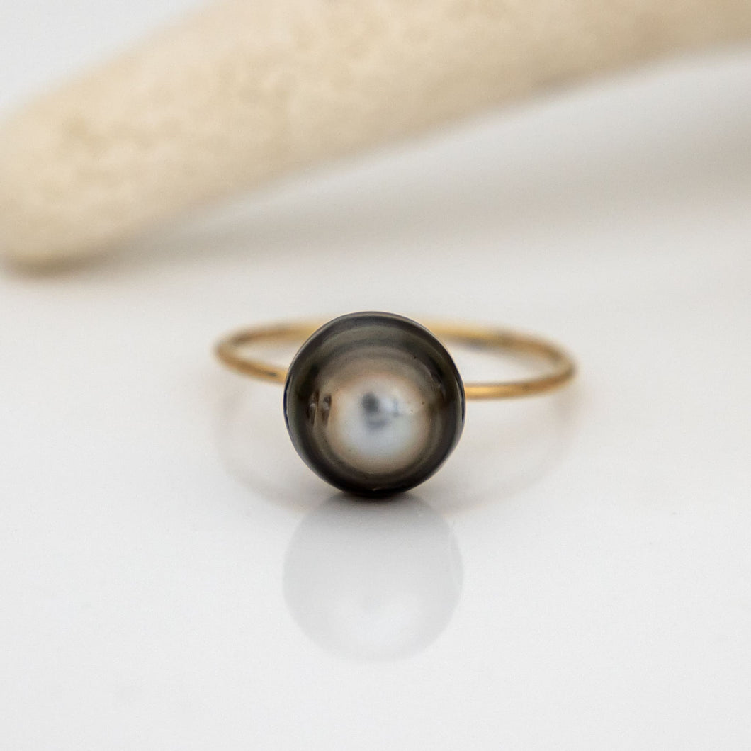 READY TO SHIP - Fiji Saltwater Pearl Ring - 14k Gold Fill FJD$