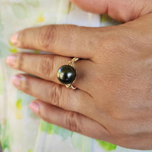 Load image into Gallery viewer, READY TO SHIP Civa Fiji Saltwater Pearl Ring - 14k Gold Fill FJD$
