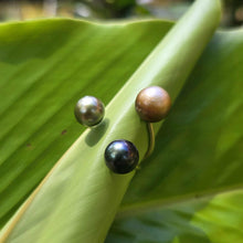 Load image into Gallery viewer, READY TO SHIP Civa Fiji Saltwater Pearl Trio Ring - 14k Gold Fill FJD$
