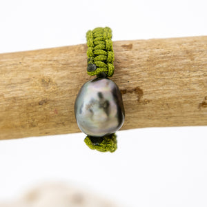 READY TO SHIP Fiji Saltwater Keshi Pearl Ring - Nylon FJD$