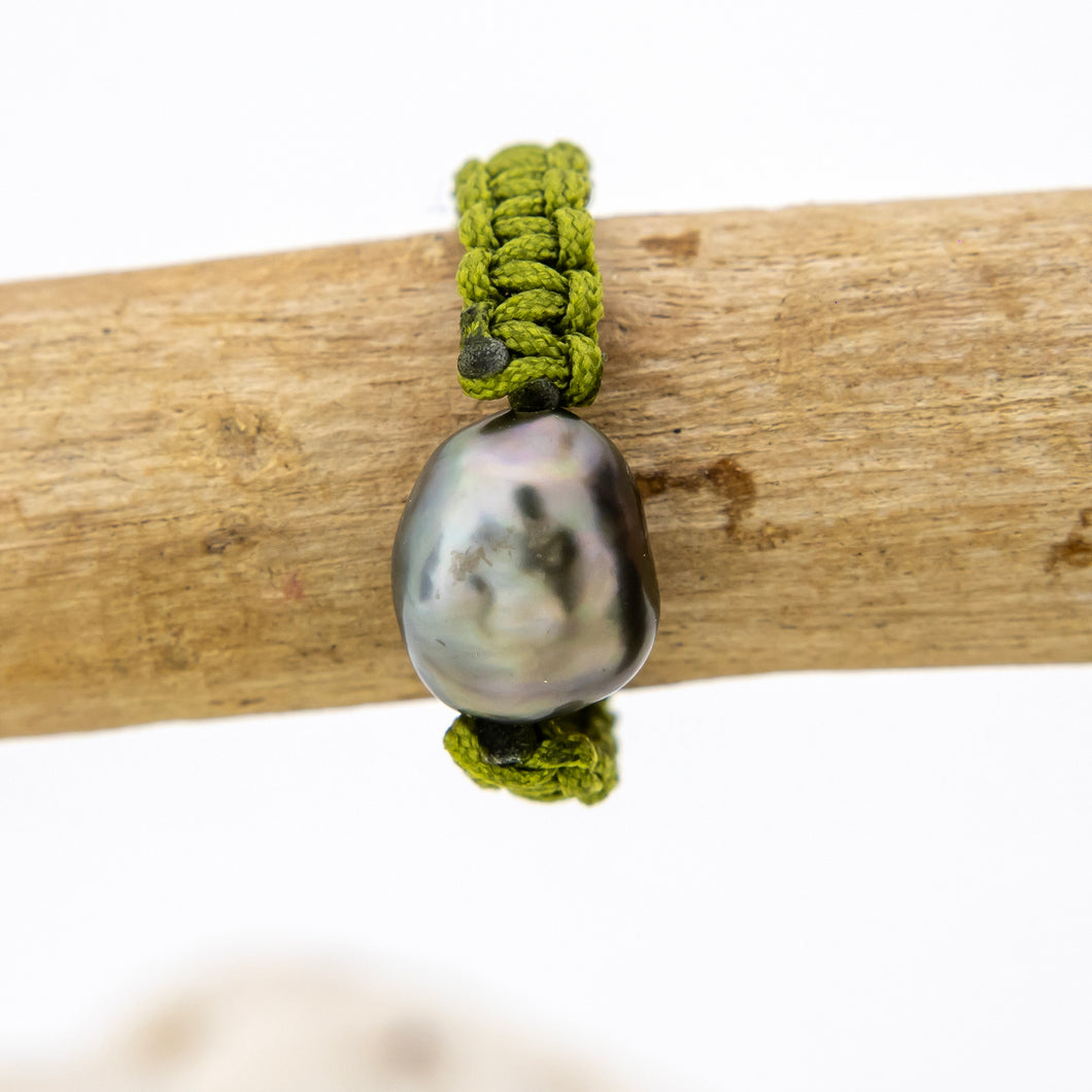 READY TO SHIP Fiji Saltwater Keshi Pearl Ring - Nylon FJD$