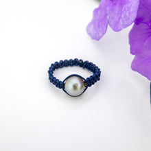 Load image into Gallery viewer, READY TO SHIP Fiji Saltwater Pearl Ring - Nylon FJD$
