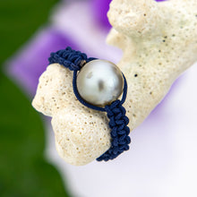 Load image into Gallery viewer, READY TO SHIP Fiji Saltwater Pearl Ring - Nylon FJD$
