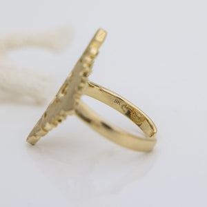 READY TO SHIP Diamond Masi Ring - 9k Solid Gold FJD$