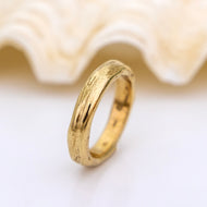 READY TO SHIP - Unisex Free Flow Ring - 9k Solid Gold FJD$