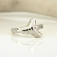 READY TO SHIP Bull Shark Tooth Ring - 925 Sterling Silver FJD$